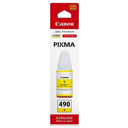 Canon Ink 490 Yellow 70Ml