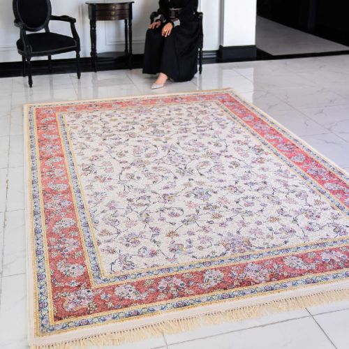 Acrylic 1500 100x200 Creme Carpet