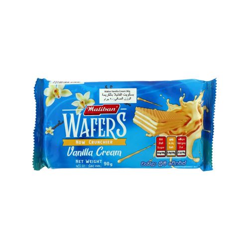 Maliban Vanilla Cream Wafers 90g