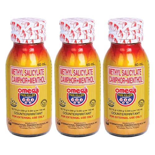 Omega Pain Kiler Counterirritant Ointment 3X60ml
