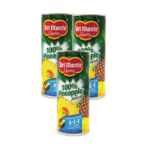 Del Monte Pineapple Juice 3 Pcs x 240ml