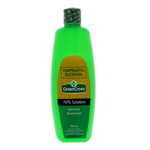 Green Cross Isopropyl Alcohol Antiseptic Disinfectant 500ml