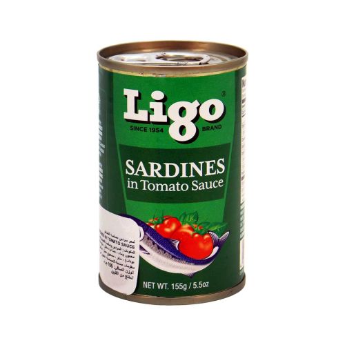 Ligo Sardines In Tomato Sauce 155g