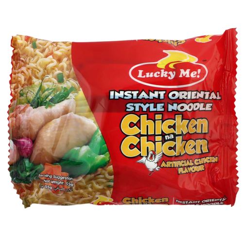 Lucky Me Instant Noodles Chicken Flavor 55g