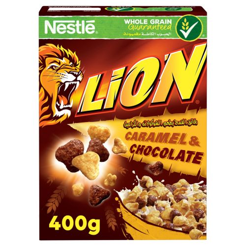 Nestle Lion Caramel & Chocolate Cereals 400g