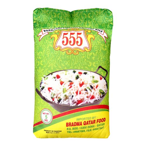 555 Pakistani Punjabi Basmati Rice 5Kg