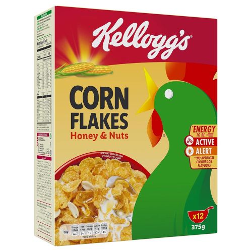 Kellogg's Corn Flakes Honey and Nuts 375g