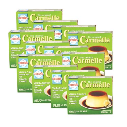 Greens Cream Caramel 12 Pcs x 17gm