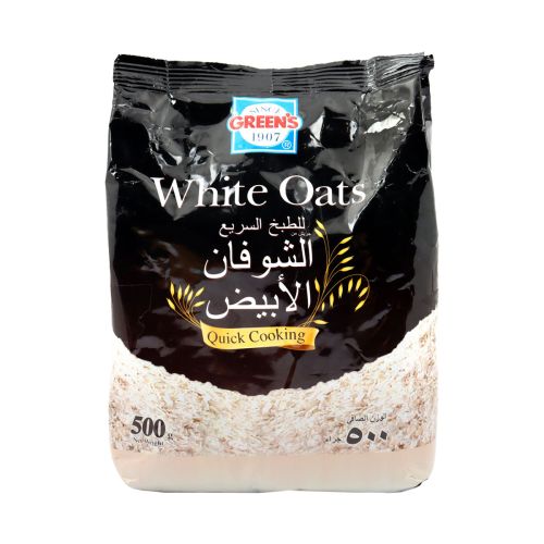 Greens White Oats Quick Cooking 500g