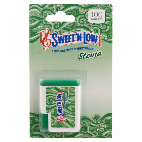 Sweet 'N Low Stevia Low Calories Sugar 100 Tablets 4.5g