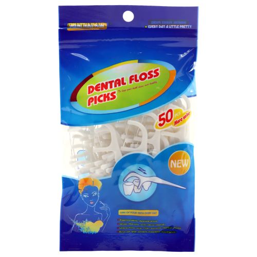 Dental Floss Picks 50 pieces