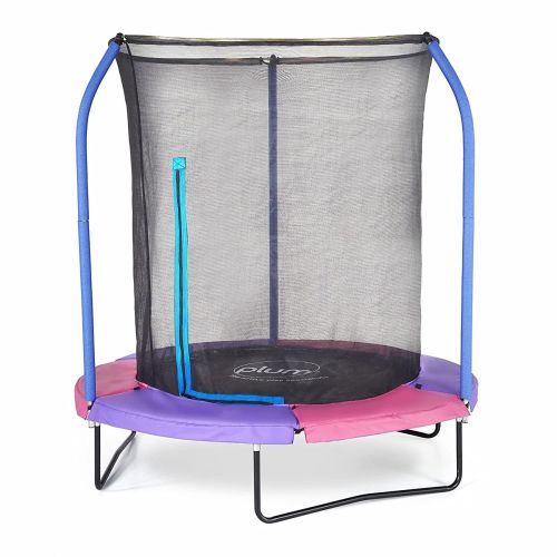 Plum 6ft Junior Plus Springsafe Trampoline & Enclosure Multi Colour