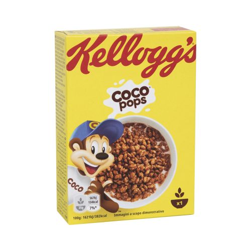 Kellogg's Coco Pops Cereal with Chocolate Flavoured Toasted Rice 35g