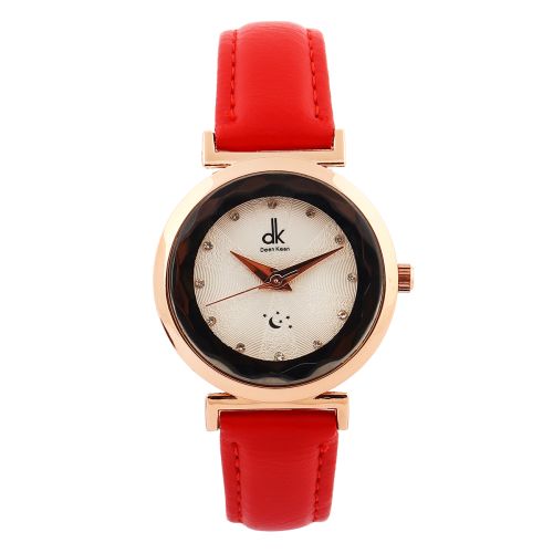 Deen Keen Ladies Leather Strap Analog Watch