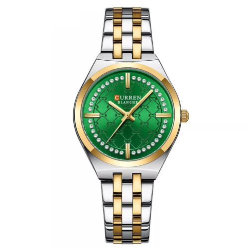 Curren Blanche Metal Ladies Watch Green