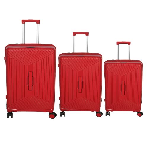 Trolley Bag Hard Plain 3 Pieces Set 20, 24 & 28 Inch