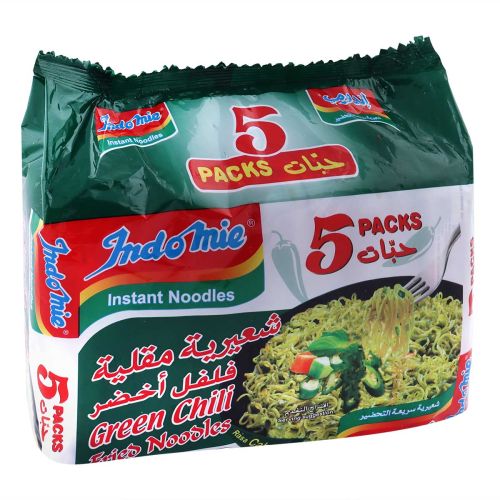Indomie Fried Noodles Green Chilly 5X80g