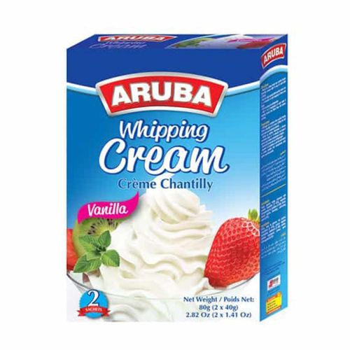 Aruba Whipping Cream Vanilla 80g