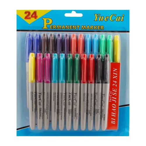 Permanent Marker Set 24 Pieces