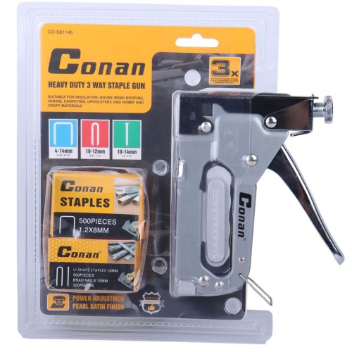 Concan Heavy Duty 3 Way Staple Gun - Co-S611446