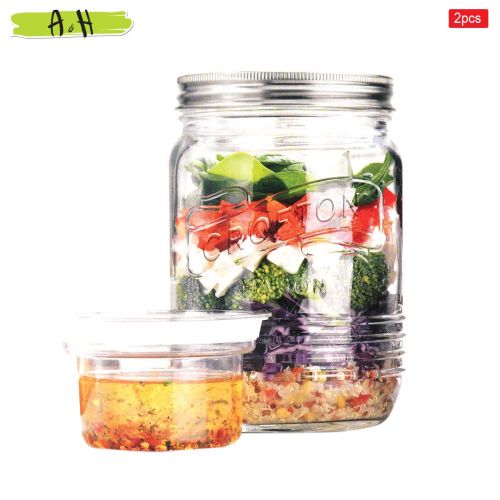 Prego-Glass Jar With Embossme