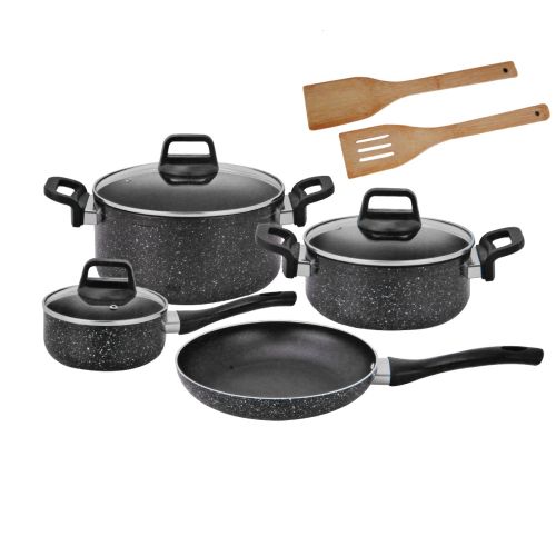Non-Stick Granite Cookware Set 9 pieces