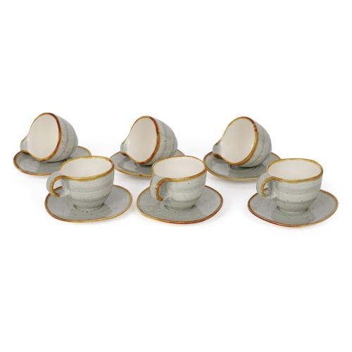 12Pcs Coffee Cupsaucer 90Cc