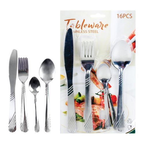 Tableware Stainless Steel Cutlery Set 16 Pieces