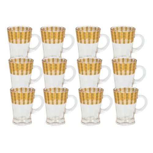 Tea Cup & Saucer Set 12-Piece