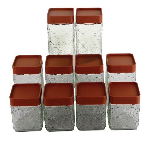 Glass Canister Set