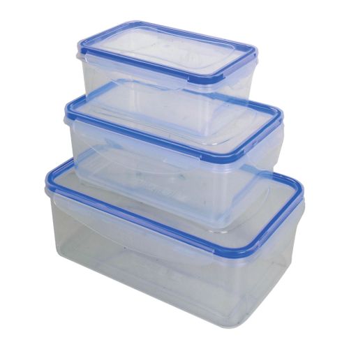 Plastic Food Container 3 Pieces