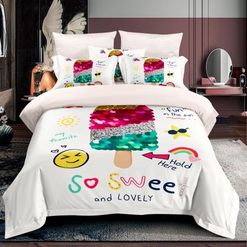 Kids Bed Sheet 2 Pieces Set FN02-1 160X220cm