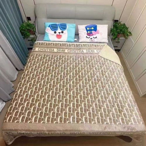 Fleece Blanket 200X230 Beige