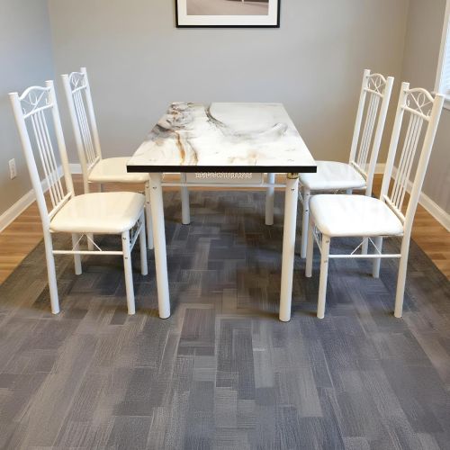 Glass Dining Table 1+4
