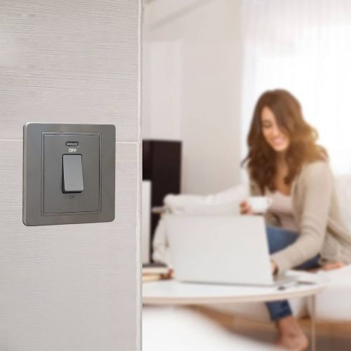45A Double Pole Switch With Neon 45A