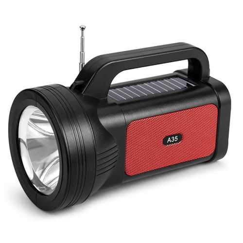 Wireless Speaker & LED Light with Solar Panel A35