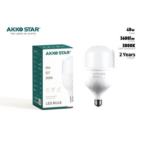 Akko Star Led Bulb 3600 Lumen 40watts