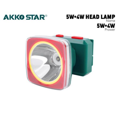 Akko Star Head Lamp 5w Plus 4w