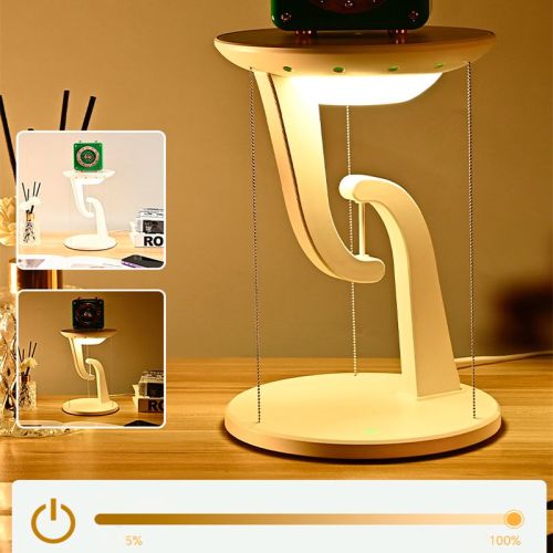Wooden Base Table Lamp