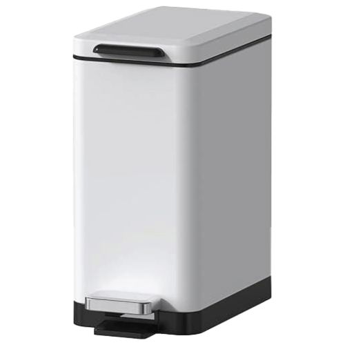Ss Pedal Dustbin 10L Light Grey 1X1