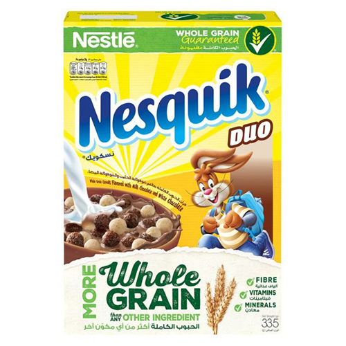 Nesquick Cereal Duo 335gm