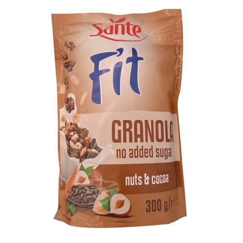Sante Fit Granola Nuts Cocoa No Added Sugar 300g
