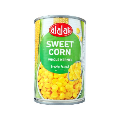 Al Alali Sweet Corn Whole Kernal 425g
