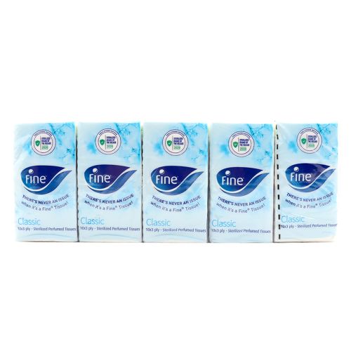 Fine Pocket Tissue 10 Pieces Pack