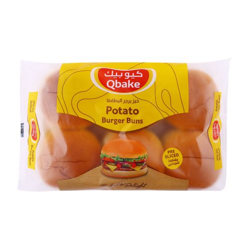 Qbake Potato Burger Buns 420g