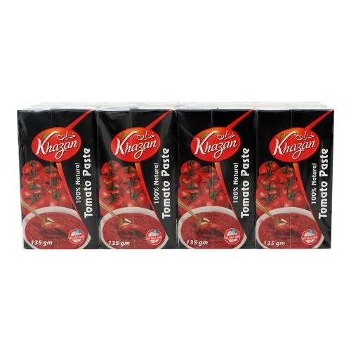 Khazan Tomato Paste 8x135g