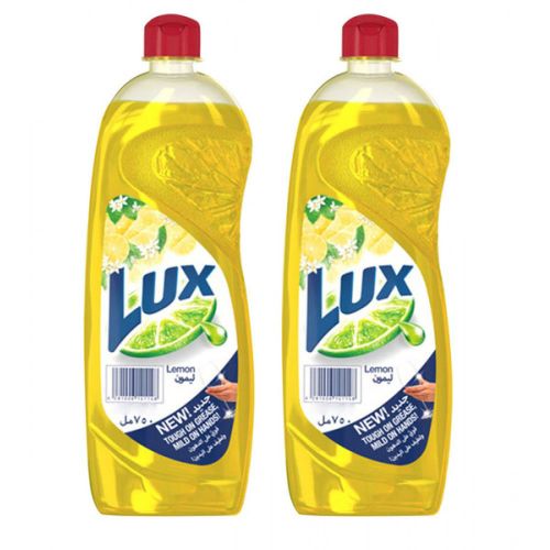 Lux Dishwashing Liquid Lemon 2x725ml