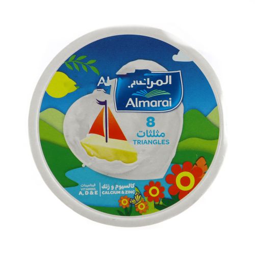 Almarai Full Fat Processed Cheese Triangles 120g