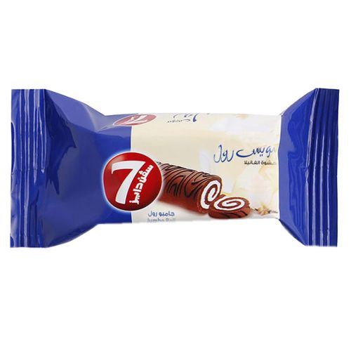 7 Days Vanilla Jumbo Swiss Roll 55g
