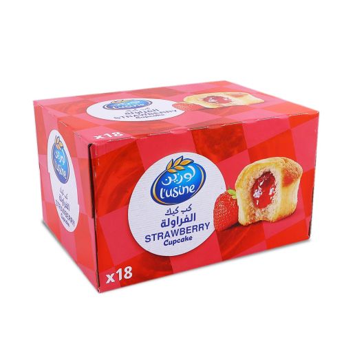 Lusine Strawberry Cupcake 540g